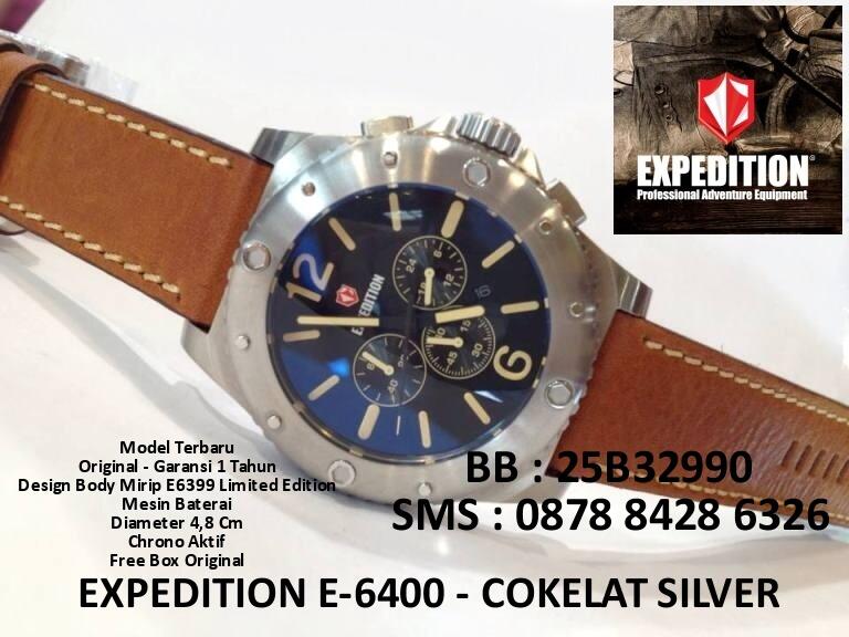 MASUK GAN - JAM TANGAN EXPEDITION 6396 - EXPEDITION TRIPLE TIME TERBARU - TERMURAH