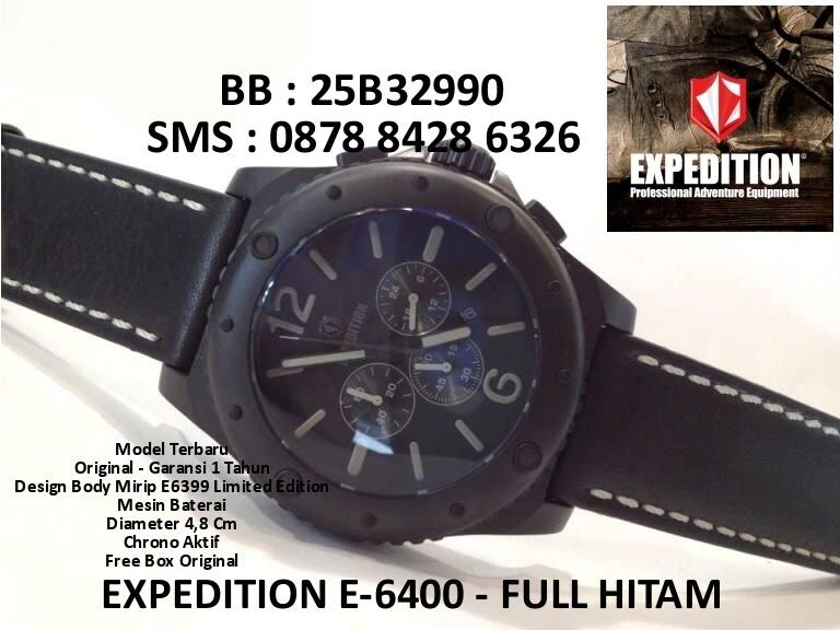 MASUK GAN - JAM TANGAN EXPEDITION 6396 - EXPEDITION TRIPLE TIME TERBARU - TERMURAH
