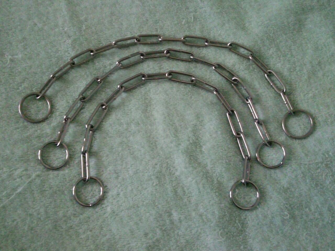 JUAL KALUNG RANTAI ANJING STAINLESS STEEL PUPPIES BIAR KECIL TETEP SANGAR !!!