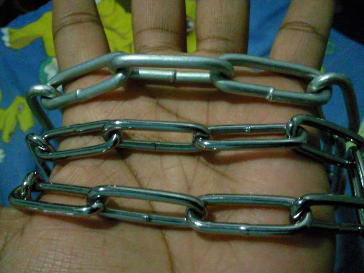 JUAL KALUNG RANTAI ANJING STAINLESS STEEL PUPPIES BIAR KECIL TETEP SANGAR !!!