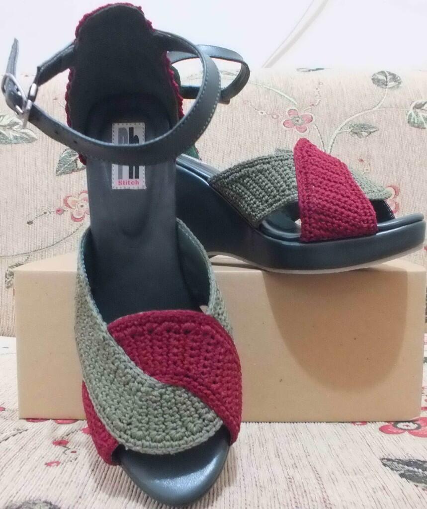 Terjual Sandal  Rajut  Cantik KASKUS