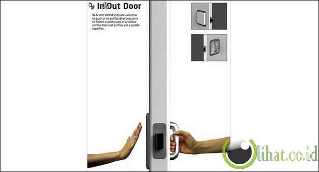 desain-desain pintu terunik and multifungsi. untuk tenis meja, pintu rahasia juga ada