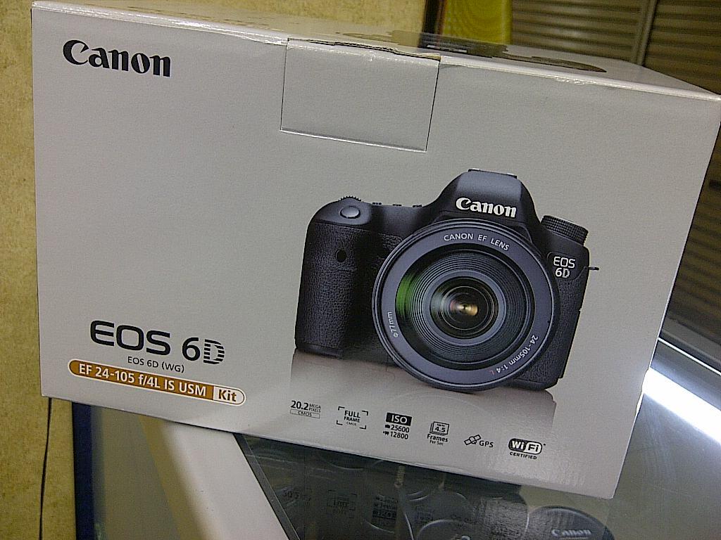Terjual Canon Eos 6D built-in Wifi and GPS Body Only Harga 