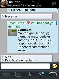 BNIB BLACKBERRY Z10 WHITE PIN SUPER HARGA MURMER