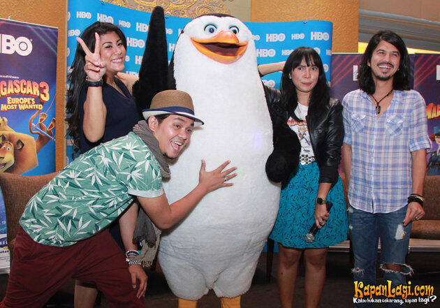 Tujuh Selebriti Indonesia Isi Suara untuk Film Madagascar 3
