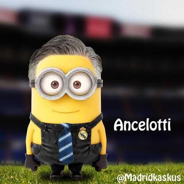 REAL MADRID MINION, Minion ala pemain Real Madrid!! XD