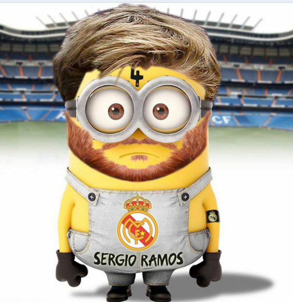 REAL MADRID MINION, Minion ala pemain Real Madrid!! XD