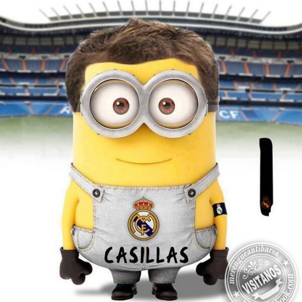 REAL MADRID MINION, Minion ala pemain Real Madrid!! XD