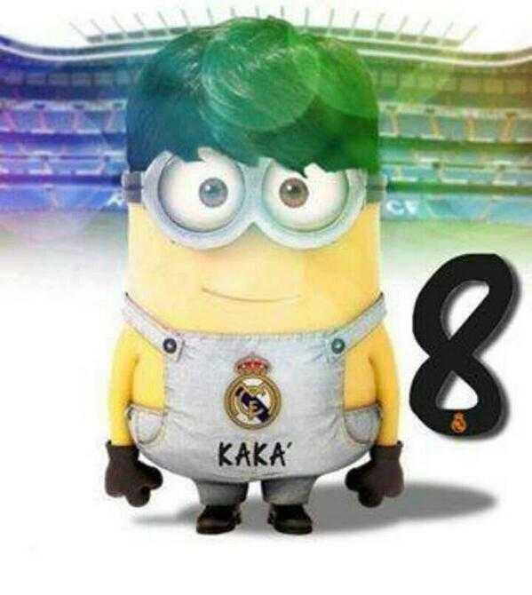 REAL MADRID MINION, Minion ala pemain Real Madrid!! XD