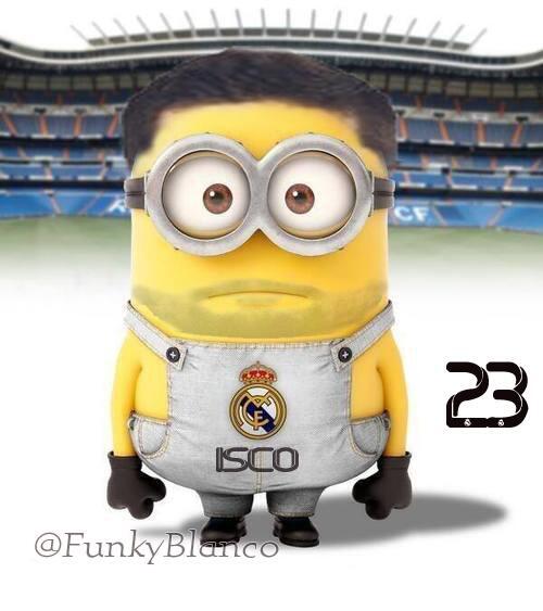 REAL MADRID MINION, Minion ala pemain Real Madrid!! XD