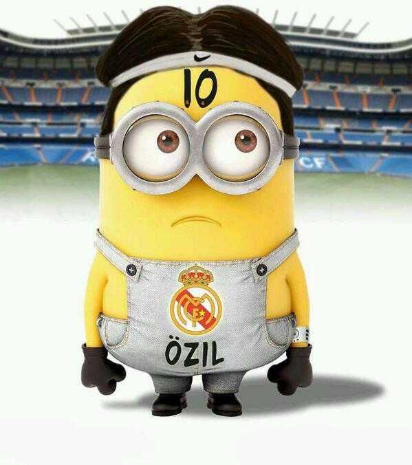 REAL MADRID MINION, Minion ala pemain Real Madrid!! XD