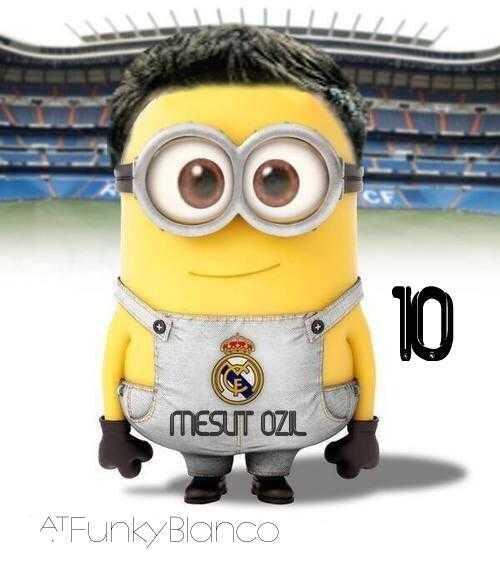 REAL MADRID MINION, Minion ala pemain Real Madrid!! XD