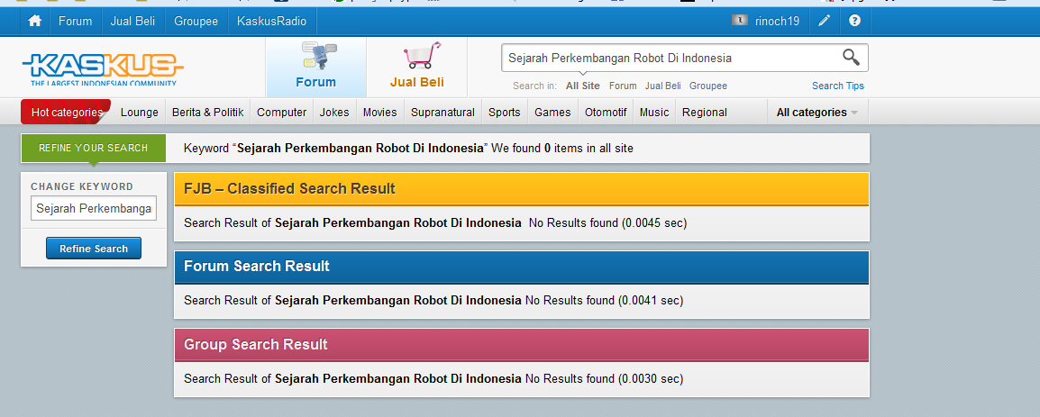 Sejarah Perkembangan Robot Di Indonesia