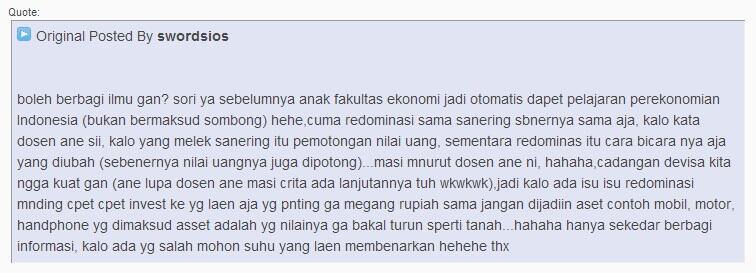 1 Januari 2014, Perubahan Rp 1.000 Jadi Rp 1 Bakal Dimulai