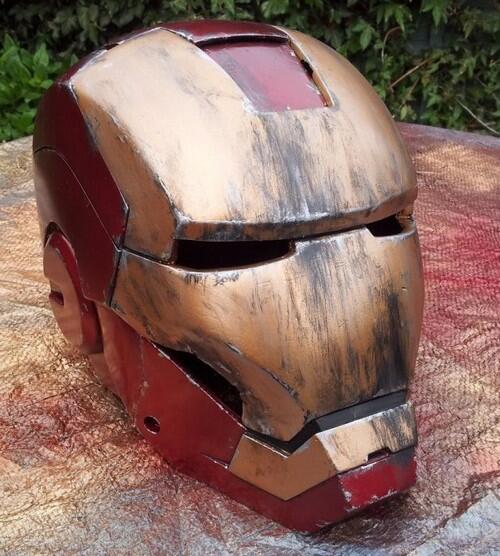 Costum Iron Man Handmade.. Mirip sama asli gan..