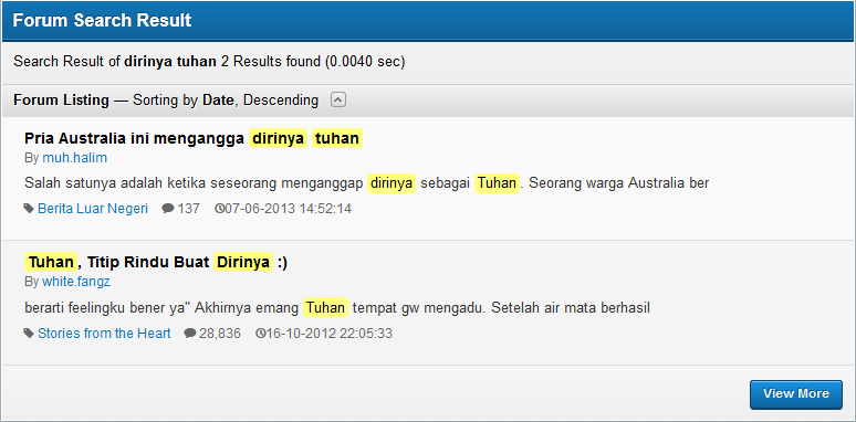 Orang-Orang yang mengaku TUHAN!