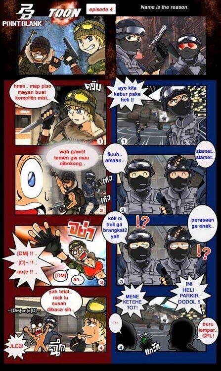 Comik and Picture Point Blank