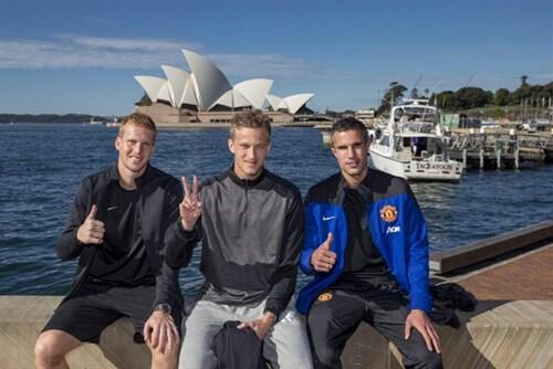 Foto Skuad Manchester United Bersantai Di Australia