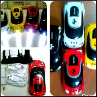 POWER BANK CROSS EDITION MOBIL FERARI 5800MaH MURAH