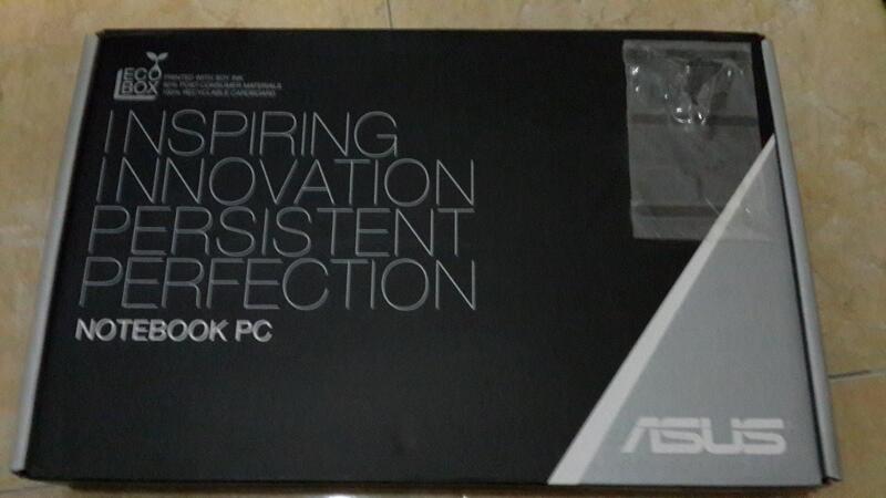 Dijual Laptop Asus U36S mulus + DVDRW + Win 7 HB + Upgrade Memory 6 GB Box Lengkap