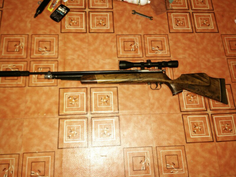 senapan angin sharp dragon modif