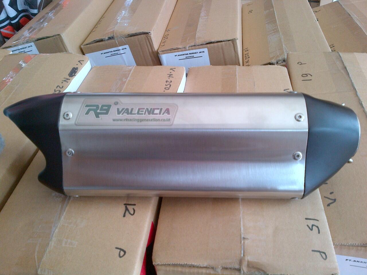 Terjual Knalpot R9 Harga Distributor, Semua Series and 