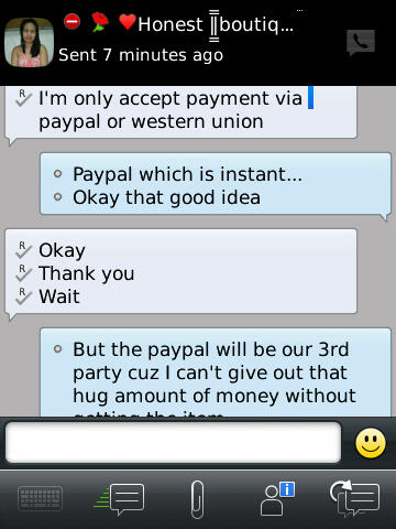 HATI HATI PENIPU DARI NIGERIA 