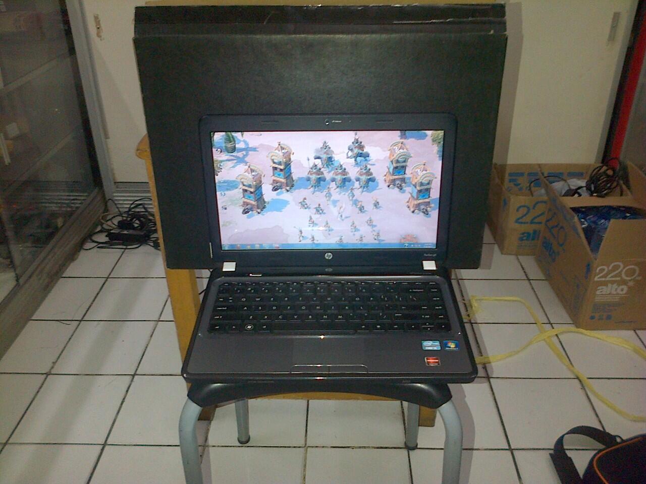 HP PAVILION G4-1209TX I RAM 6GB I 500GB I DUAL VGA INTEL & ATI RADEON HD 6470M (1GB)