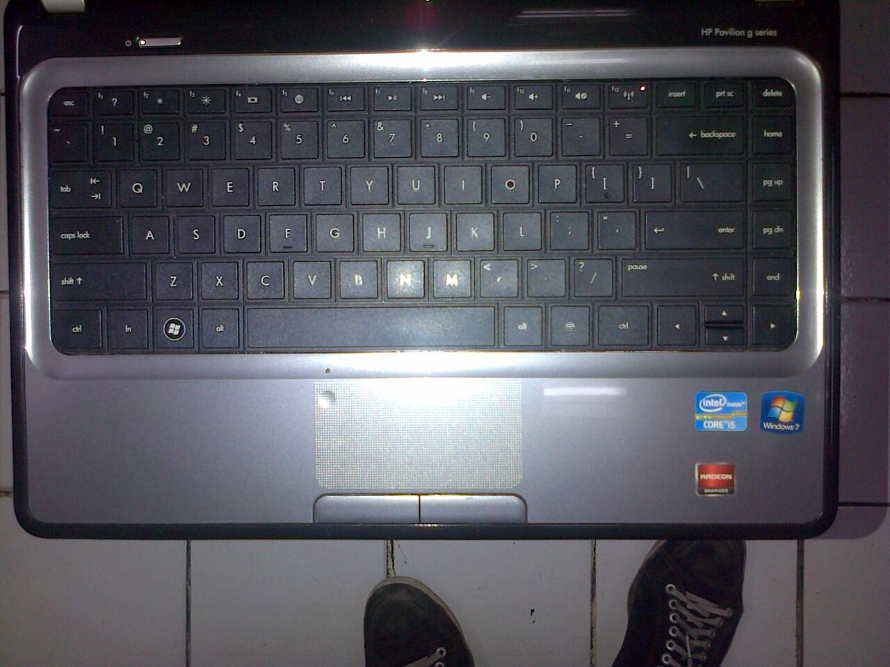 HP PAVILION G4-1209TX I RAM 6GB I 500GB I DUAL VGA INTEL & ATI RADEON HD 6470M (1GB)