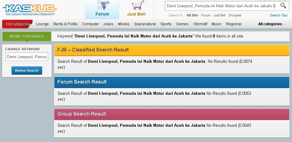 Demi Liverpool, Pemuda ini Naik Motor dari Aceh ke Jakarta