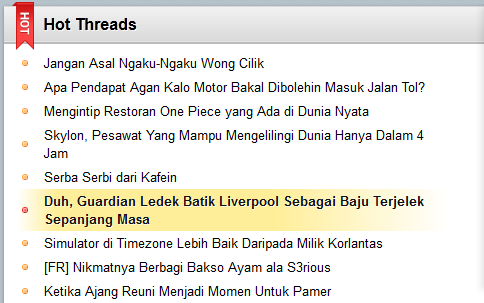 Batik Liverpool, pakaian terburuk sepanjang masa!