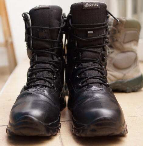 Terjual Sepatu  Boot Resmi Army US Military Original 