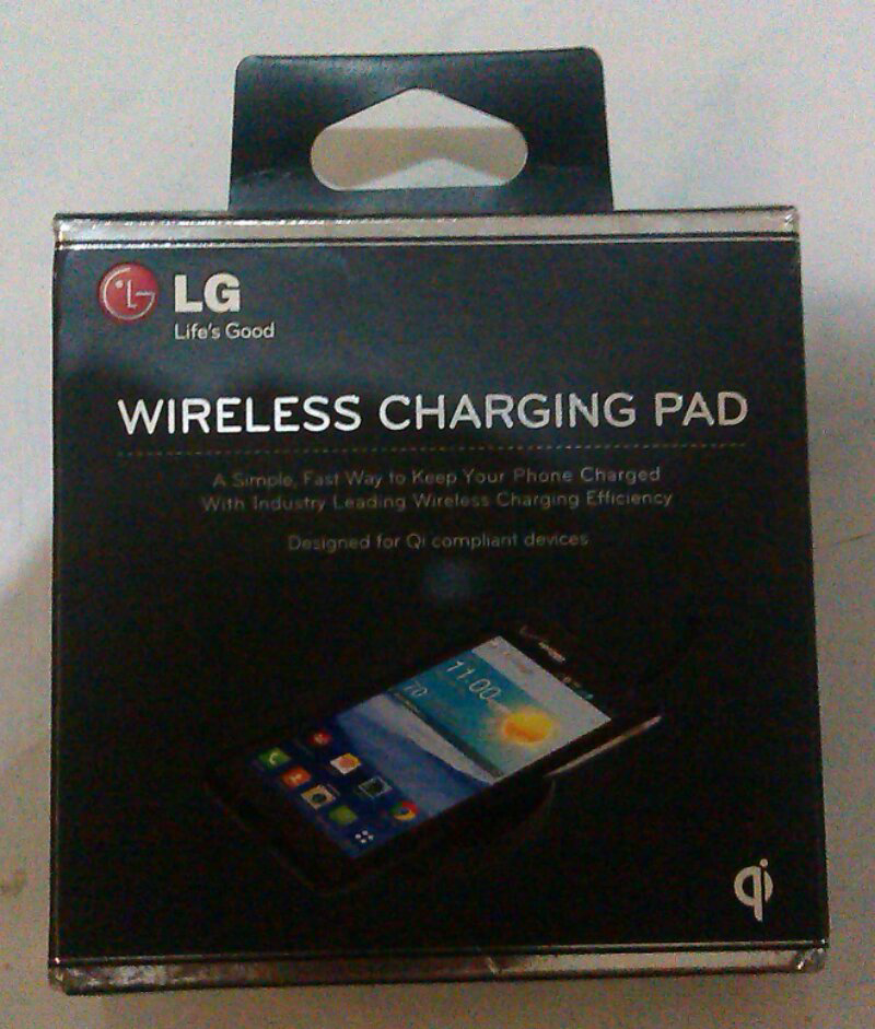 WIRELESS CHARGER LG WCP-300. Small, Simple and Effective