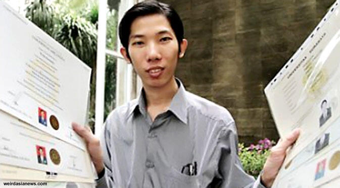 Raih 19 Gelar Sarjana dalam 13 Tahun, Pria Makassar Disorot Dunia