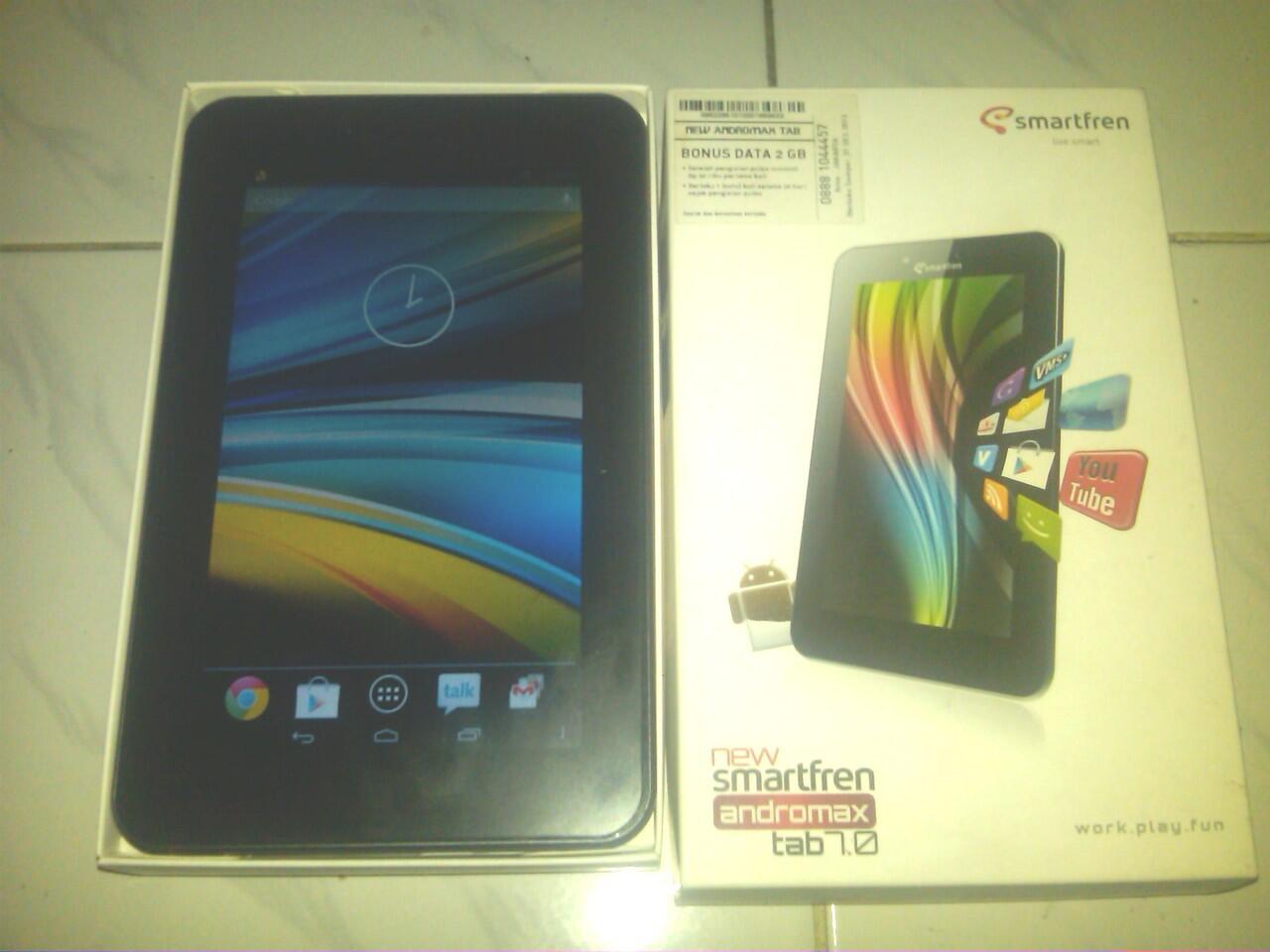 Smartfren AndromaxTab2 garansi s/d Nov '13