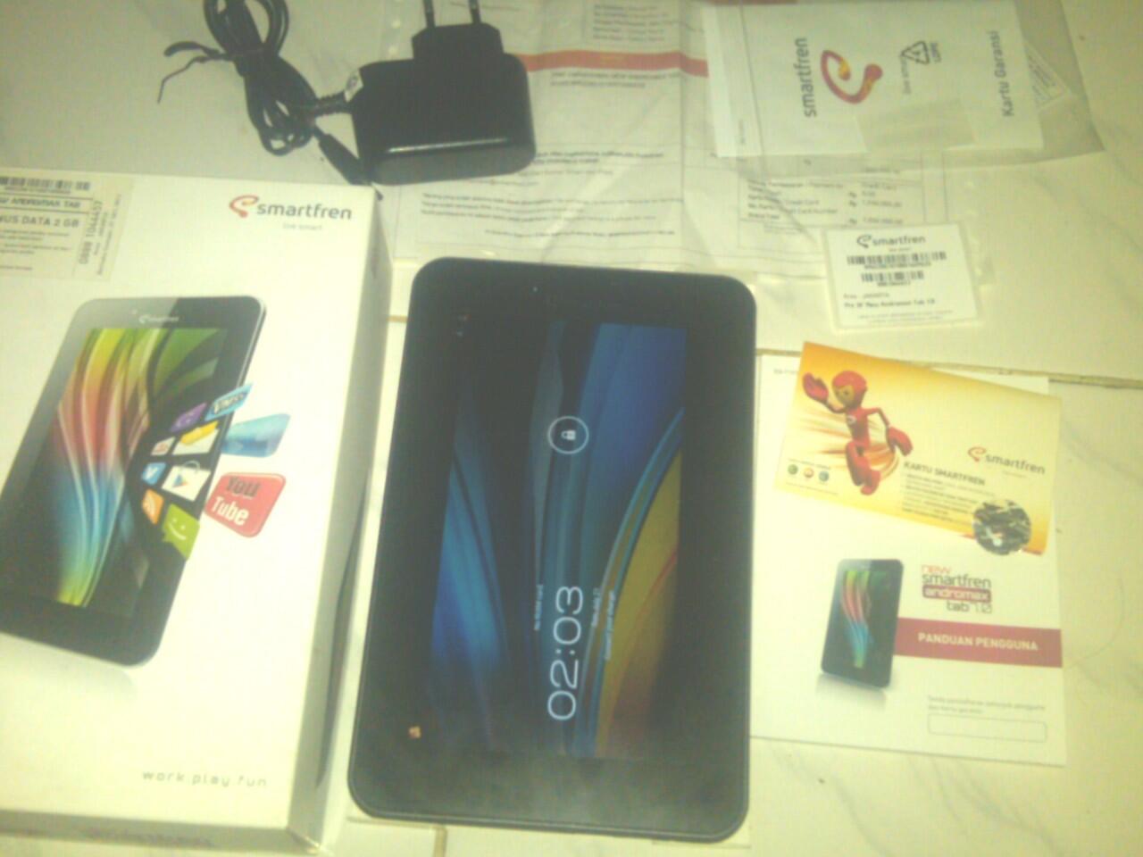 Smartfren AndromaxTab2 garansi s/d Nov '13