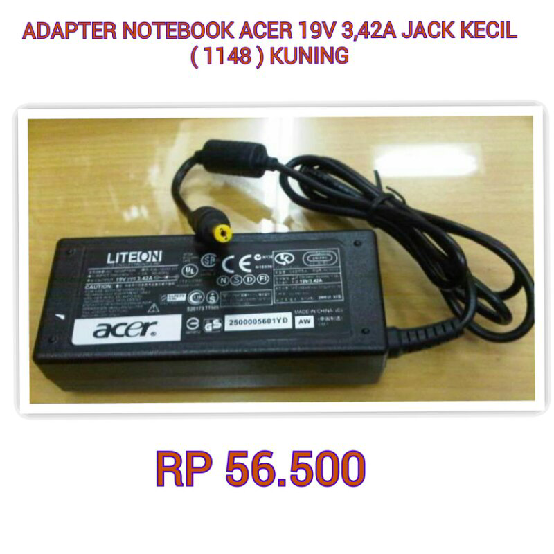 ADAPTER SONY , ACER , TOSHIBA , LENOVO AND ANY MORE MASUK YU....!!