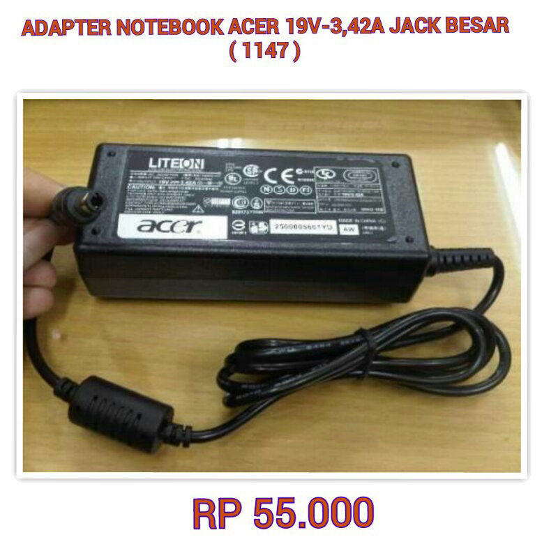 ADAPTER SONY , ACER , TOSHIBA , LENOVO AND ANY MORE MASUK YU....!!