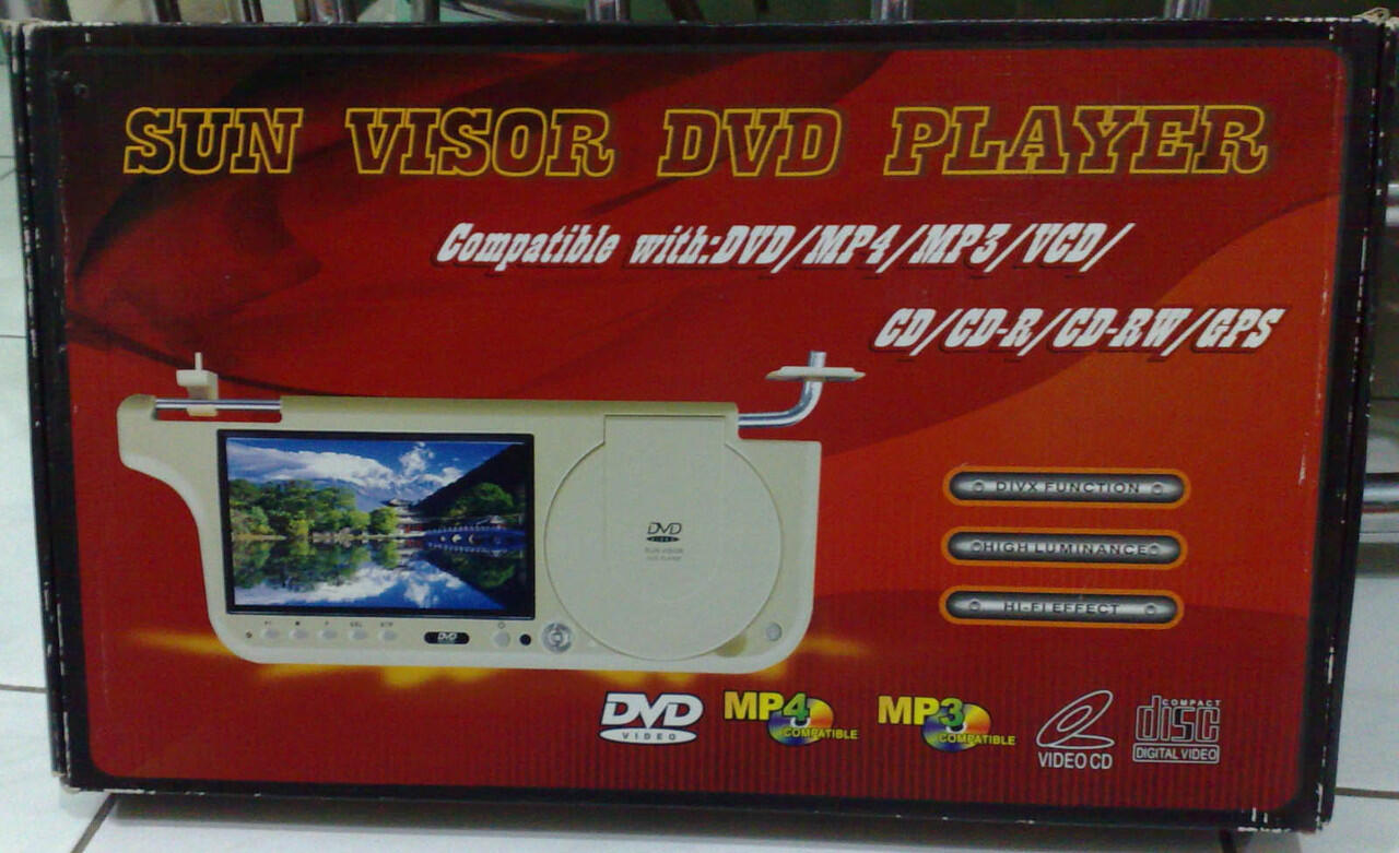 SUN VISOR DVD Player
