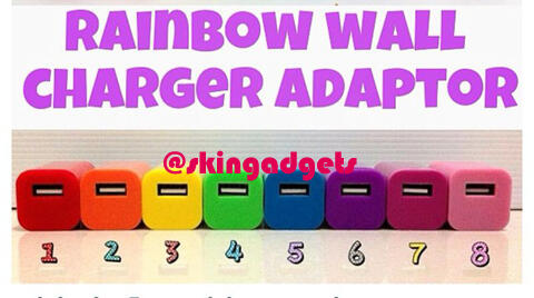 MICRO USB, CHARGER, CABLE DATA, HEADSET, MICRO KIT - RAINBOW. LIMITED STOCK!!