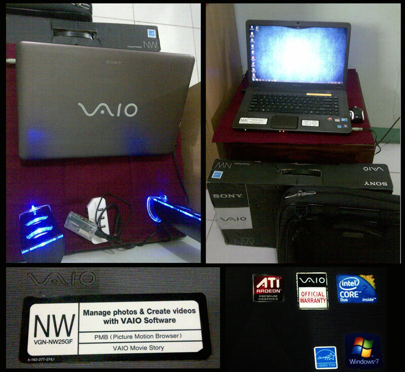 Di Jual Sony VAIO VGN NW25GF