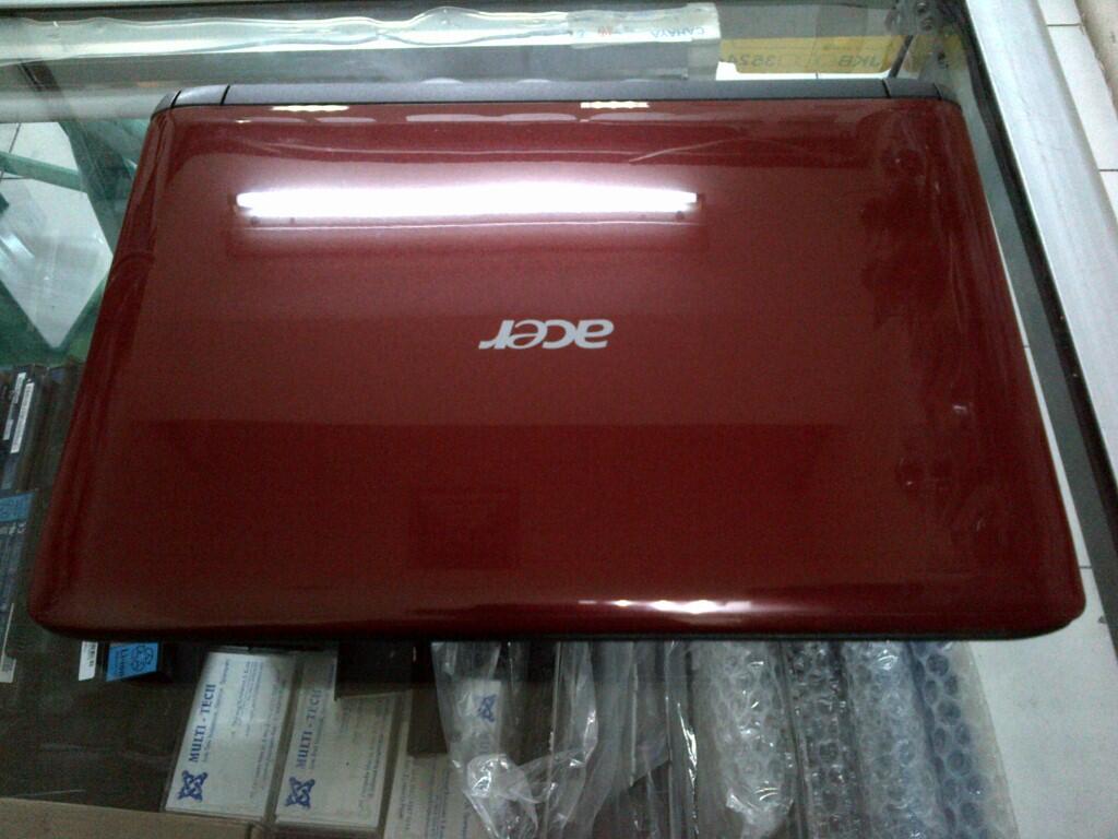 Netbook Acer One AO532h Intel atom N450 1GB 160GB 10" mulus bagus segel