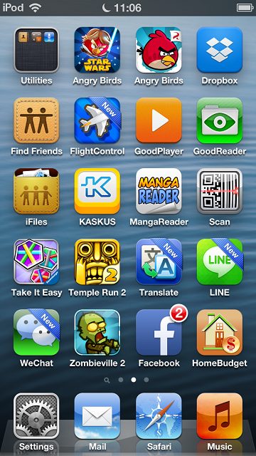 Koleksi Pribadi : Ipod Touch 5th Gen 32 Gb Black Slate...Mulusss!