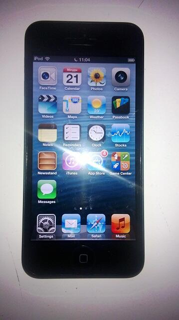 Koleksi Pribadi : Ipod Touch 5th Gen 32 Gb Black Slate...Mulusss!