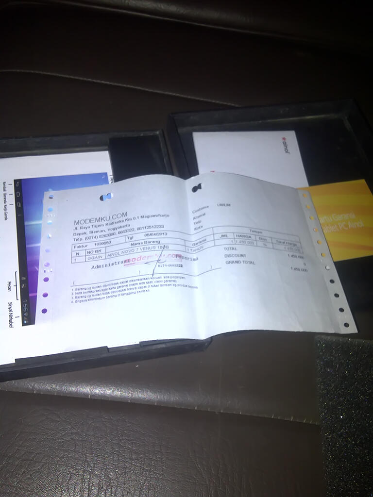 jual tablet ainol novo 7 venus 16 gb