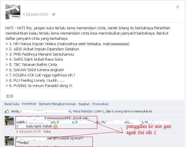  &#91;BBM Competiton&#93; Kata maaf yang bermanfaat