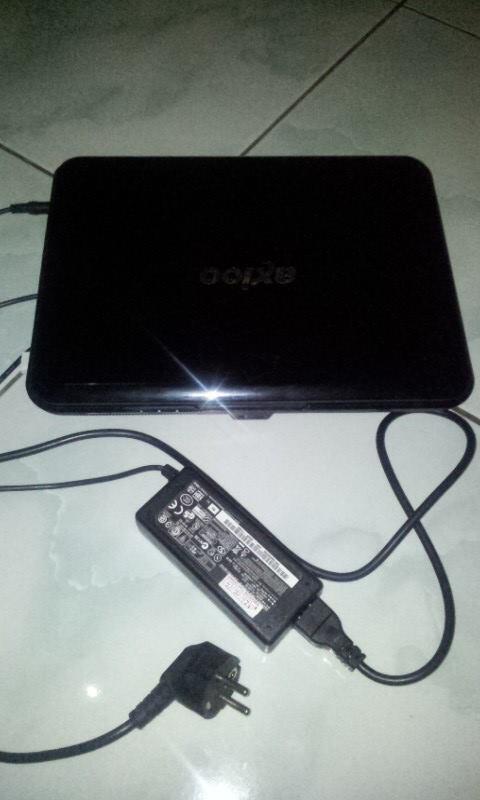 notebook laptop axioo m460 core i5 layar lcd 12in udah dvd rw lanka mantab nego