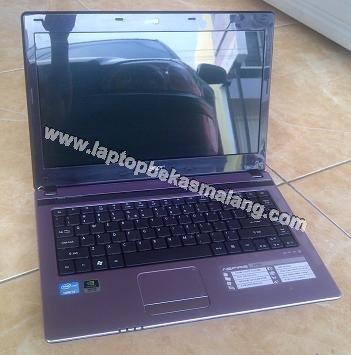 Jual Laptop bekas ACER Aspire 4752G Core-i3 Gaming & Design Malang