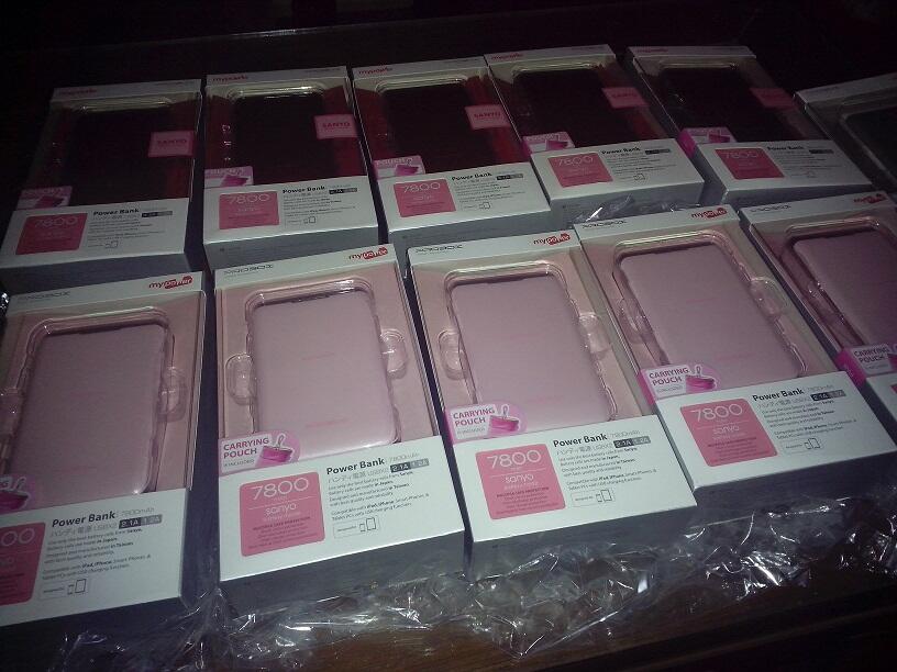 power bank SANYO PROBOOK 7800MAH murahhhh