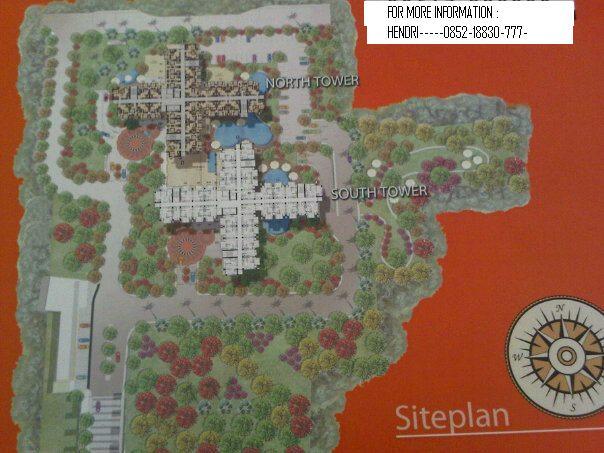 DIJUAL: CEPAT Pakubuwono terrace type 2Br HOOK semi gross 49,40m2,Tower Depan